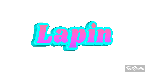 Lapin Effetto testo
