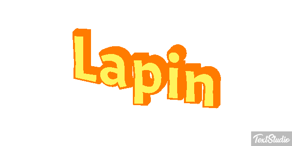Lapin Effetto testo