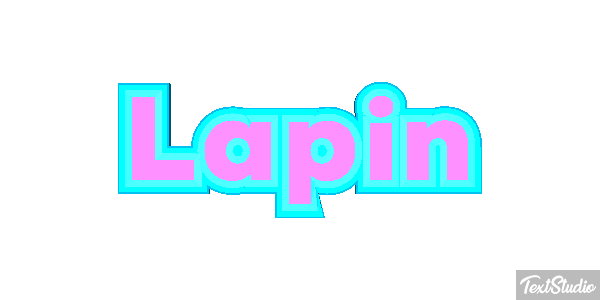 Lapin Effetto testo