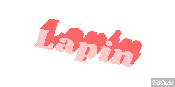 Lapin Effetto testo