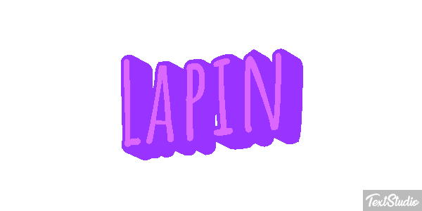 Lapin Effetto testo