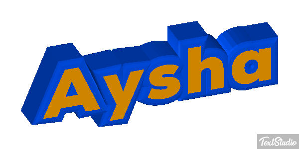 Aysha Effet de texte