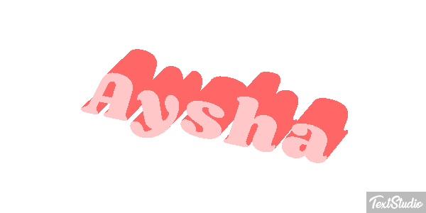 Aysha Effet de texte