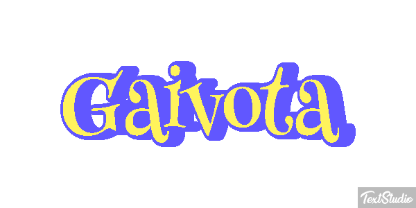 Gaivota Efeito do texto