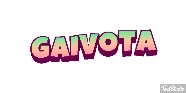 Gaivota Efeito do texto