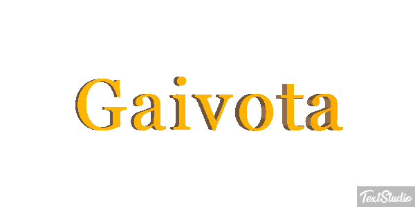 Gaivota Efeito do texto