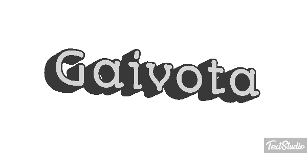Gaivota Efeito do texto