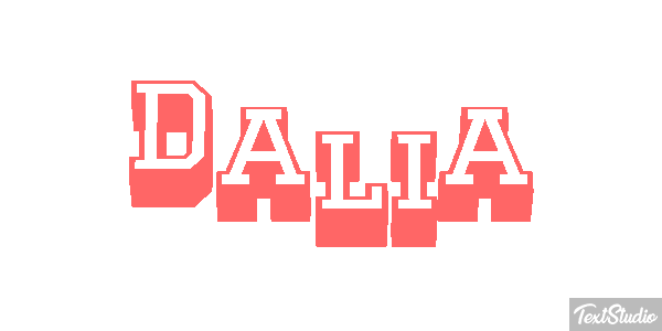 Dalia Efekt tekstowy