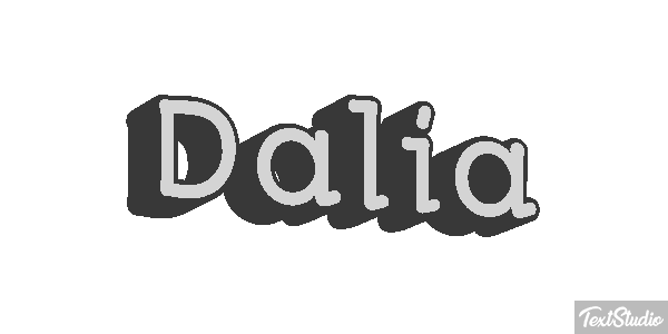 Dalia Efekt tekstowy