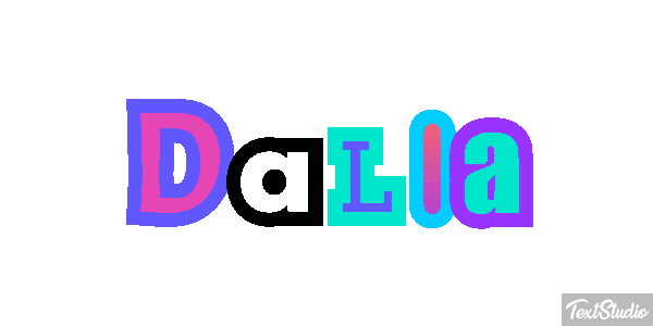 Dalia Efekt tekstowy