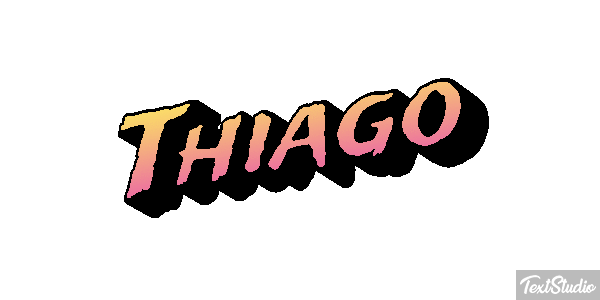 Thiago Efecto de texto