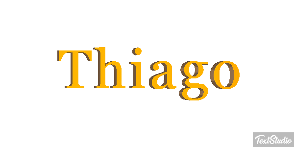 Thiago Efecto de texto