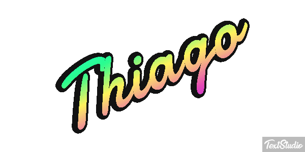 Thiago Efecto de texto