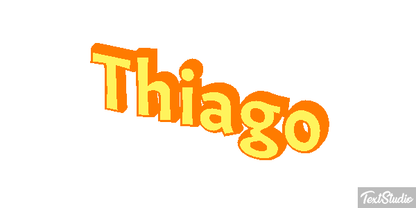 Thiago Efecto de texto