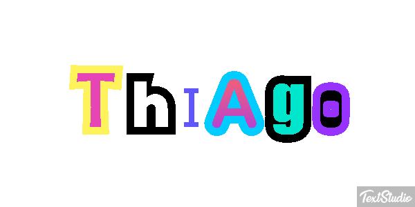 Thiago Efecto de texto