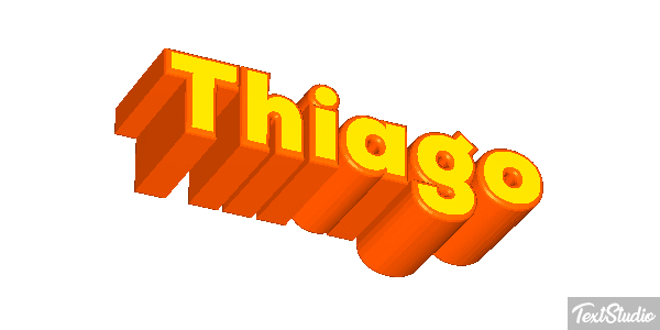Thiago Efecto de texto
