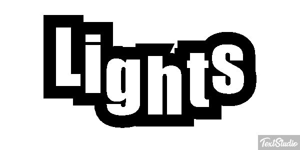 Lights Metin efekti