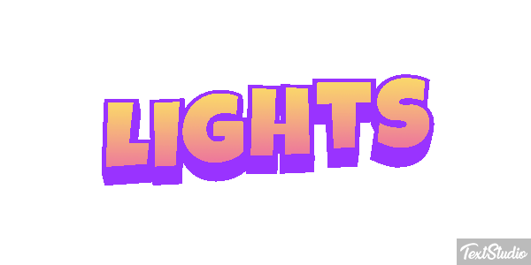 Lights Metin efekti