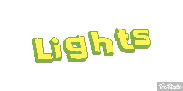 Lights Metin efekti
