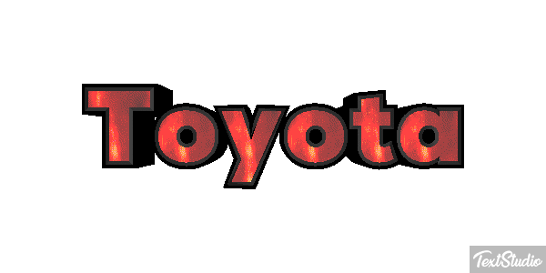 Toyota Efeito do texto