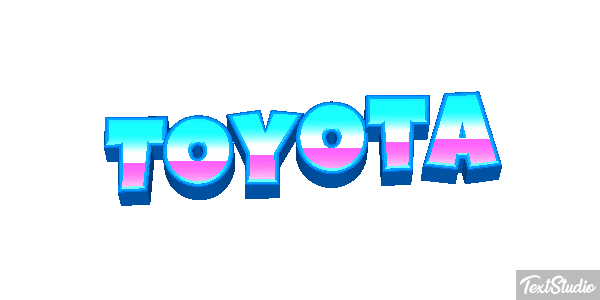 Toyota Efeito do texto