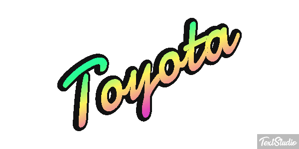 Toyota Efeito do texto