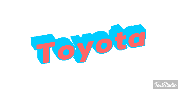 Toyota Efeito do texto