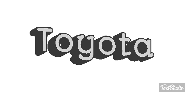 Toyota Efeito do texto