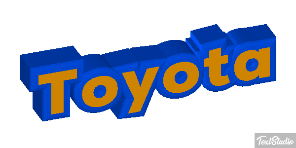 Toyota Efeito do texto