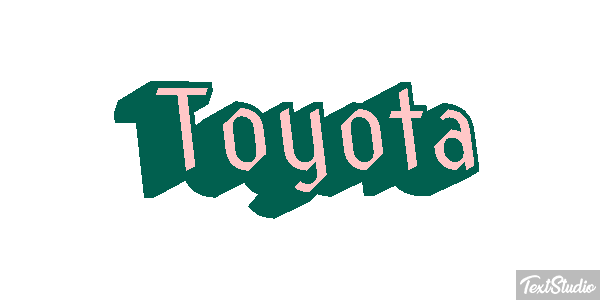 Toyota Efeito do texto