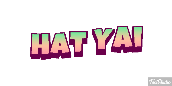 Hat Yai Effetto testo