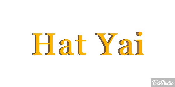 Hat Yai Effetto testo