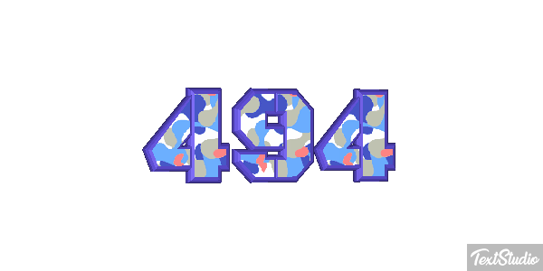 494 Text effect