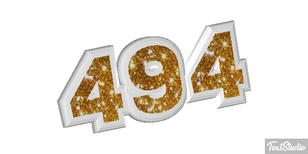 494 Text effect