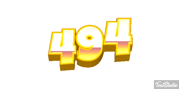 494 Text effect