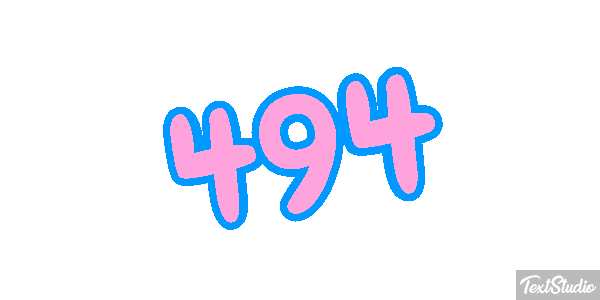 494 Text effect