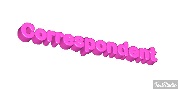 Correspondent Efeito do texto