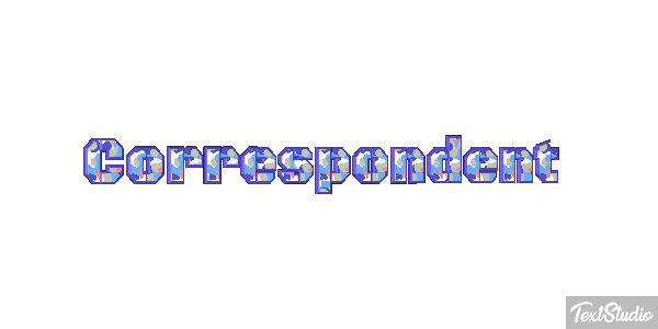 Correspondent Efeito do texto
