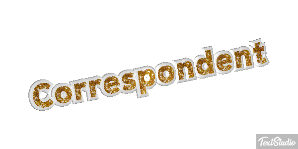 Correspondent Efeito do texto