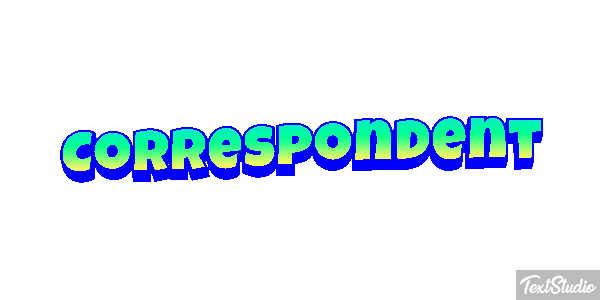 Correspondent Efeito do texto