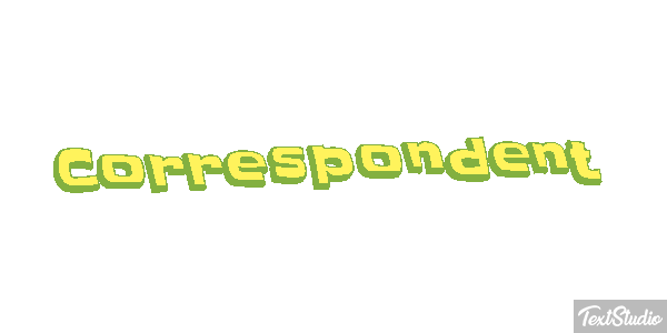 Correspondent Efeito do texto