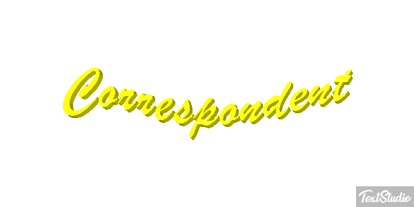 Correspondent Efeito do texto