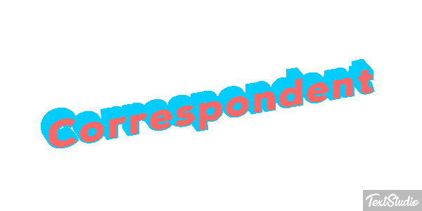 Correspondent Efeito do texto