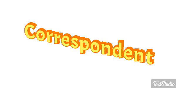 Correspondent Efeito do texto