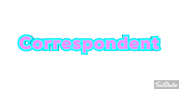 Correspondent Efeito do texto