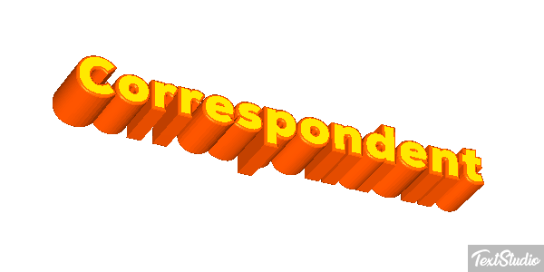 Correspondent Efeito do texto