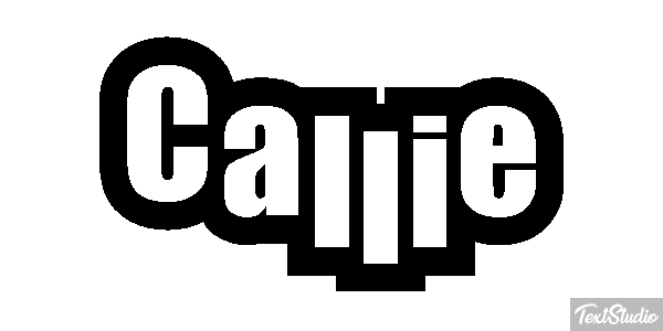 Callie Efekt tekstowy
