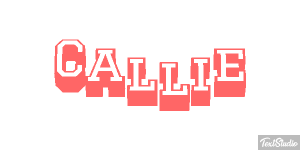 Callie Efekt tekstowy