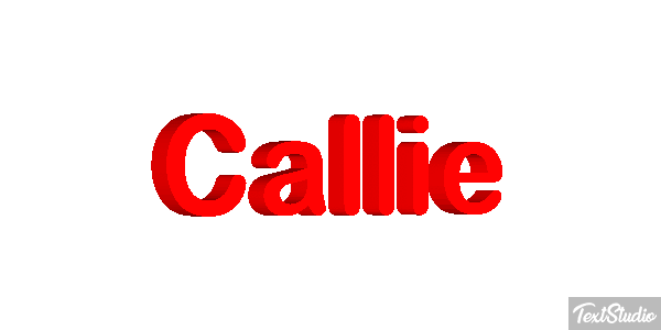 Callie Efekt tekstowy