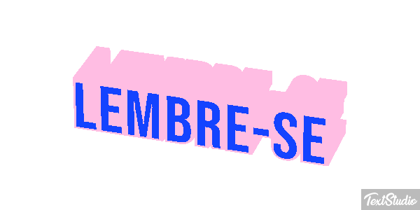 Lembre-se Текстовый эффект